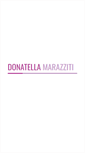 Mobile Screenshot of donatellamarazziti.com